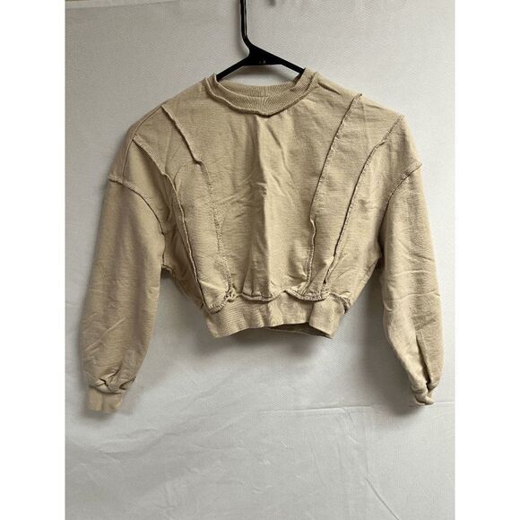 Shein Girls Teen Casual Long Sleeve Top & Jogger Pants Set Tan Size 10-11Years - Picture 9 of 9